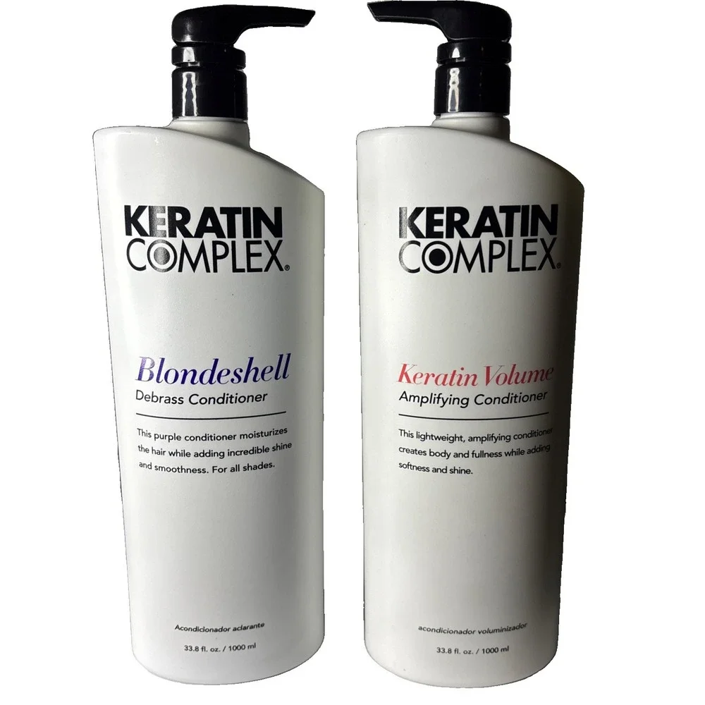 Keratin Complex Blondeshell DeBrass, Keratin Volume CONDITIONER  33.8 oz